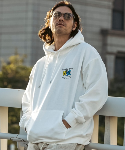 Mark Gonzales(マーク・ゴンザレス)の「【WEB・直営店限定】MARK GONZALES ARTWORK COLLECTION(マーク ゴンザレス)プリントプルオーバーパーカー/4type/3colors(パーカー・メンズ・ホワイト系4/ブラック系1/ブラック系3/グレー系1/ホワイト系3/ブラック系2/ブラック系4/ホワイト系1/ホワイト系2/グレー系2/グレー系3/グレー系4・M/L/XL)」の13枚目の写真
