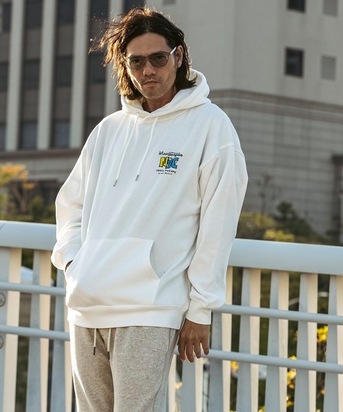 Mark Gonzales(マーク・ゴンザレス)の「【WEB・直営店限定】MARK GONZALES ARTWORK COLLECTION(マーク ゴンザレス)プリントプルオーバーパーカー/4type/3colors(パーカー・メンズ・ホワイト系4/ブラック系1/ブラック系3/グレー系1/ホワイト系3/ブラック系2/ブラック系4/ホワイト系1/ホワイト系2/グレー系2/グレー系3/グレー系4・M/L/XL)」の18枚目の写真