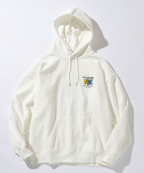 Mark Gonzales(マーク・ゴンザレス)の「【WEB・直営店限定】MARK GONZALES ARTWORK COLLECTION(マーク ゴンザレス)プリントプルオーバーパーカー/4type/3colors(パーカー・メンズ・ホワイト系4/ブラック系1/ブラック系3/グレー系1/ホワイト系3/ブラック系2/ブラック系4/ホワイト系1/ホワイト系2/グレー系2/グレー系3/グレー系4・M/L/XL)」の20枚目の写真