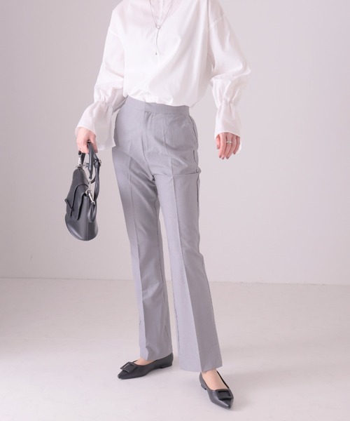 VIVIAN（ヴィヴィアン）の「ポインテッドトゥバックルモチーフフラットレインシューズ（レインシューズ・レディース・シルバー/グレー系その他7/ブラック・M/S/LL/L）」の9枚目の写真