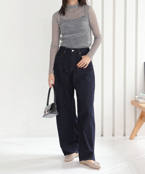 VIVIAN（ヴィヴィアン）の「ポインテッドトゥバックルモチーフフラットレインシューズ（レインシューズ・レディース・シルバー/グレー系その他7/ブラック・M/S/LL/L）」の19枚目の写真