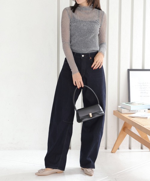 VIVIAN（ヴィヴィアン）の「ポインテッドトゥバックルモチーフフラットレインシューズ（レインシューズ・レディース・シルバー/グレー系その他7/ブラック・M/S/LL/L）」の21枚目の写真