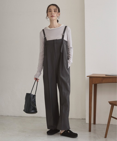 Cygne ベアオールインワン Sandrine　ブラック cygne ベアオールインワン Sandrine 0サイズ