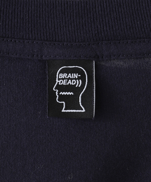 BRAIN DEAD(ブレインデット)の「【BRAIN DEAD/ブレインデッド】 PETRIFIED MIND T000040 85D424(Tシャツ/カットソー・レディース・ネイビー・MEDIUM/SMALL)」の11枚目の写真