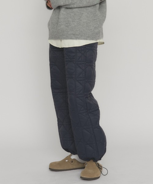 ドロストキルティングパンツ（その他パンツ）｜MERLOT（メルロー）