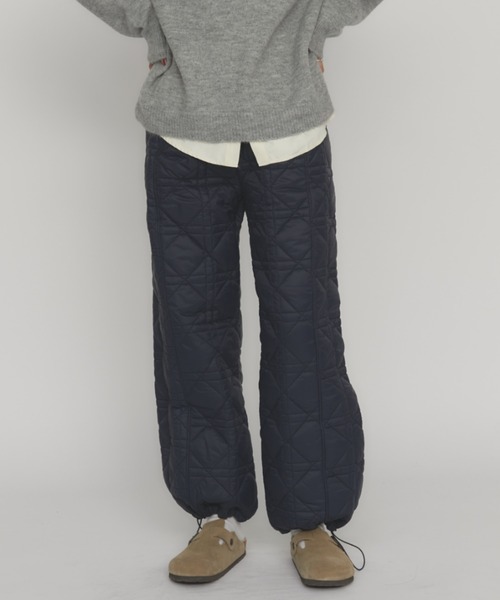 ドロストキルティングパンツ（その他パンツ）｜MERLOT（メルロー）