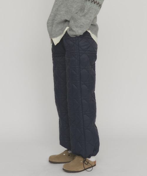 ドロストキルティングパンツ（その他パンツ）｜MERLOT（メルロー）