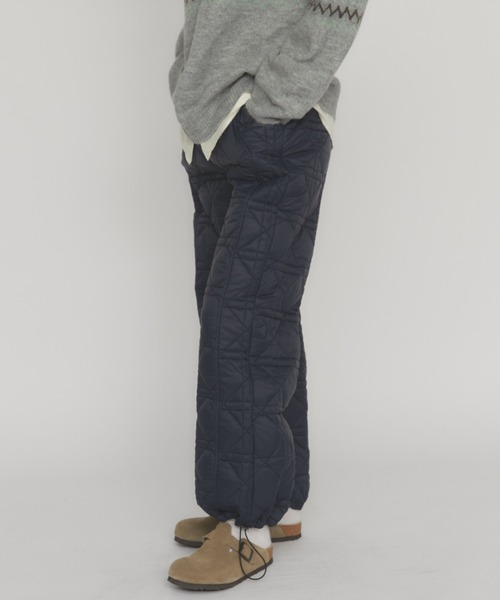 ドロストキルティングパンツ（その他パンツ）｜MERLOT（メルロー）