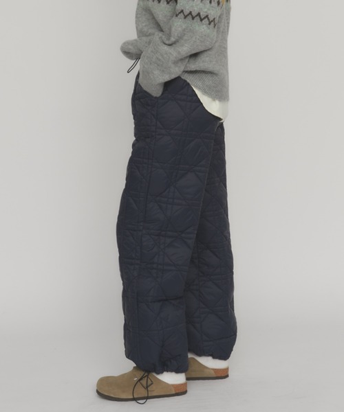 ドロストキルティングパンツ（その他パンツ）｜MERLOT（メルロー）