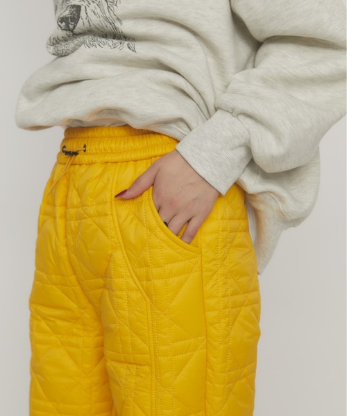 ドロストキルティングパンツ（その他パンツ）｜MERLOT（メルロー）