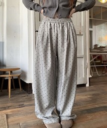 urge： | 【URGE：】ハートドット　ストライプ　ワイド　パンツ(その他パンツ)