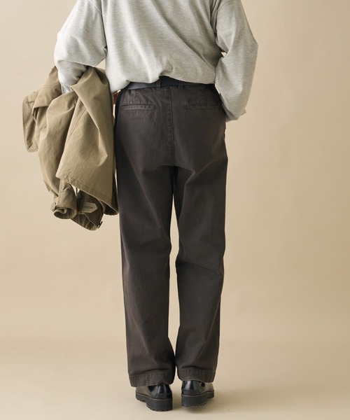 CIAOPANIC TYPY(チャオパニックティピー)の「Re LABEL ガーメントダイチノパンツ(チノパンツ・メンズ・ブラウン/ネイビー/ベージュ・LARGE/MEDIUM/SMALL)」の4枚目の写真