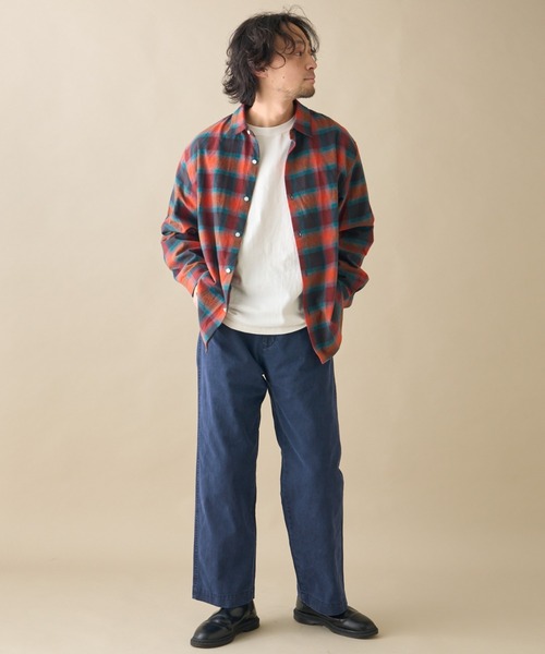 CIAOPANIC TYPY(チャオパニックティピー)の「Re LABEL ガーメントダイチノパンツ(チノパンツ・メンズ・ブラウン/ネイビー/ベージュ・LARGE/MEDIUM/SMALL)」の6枚目の写真