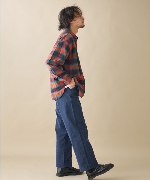 CIAOPANIC TYPY(チャオパニックティピー)の「Re LABEL ガーメントダイチノパンツ(チノパンツ・メンズ・ブラウン/ネイビー/ベージュ・LARGE/MEDIUM/SMALL)」の16枚目の写真