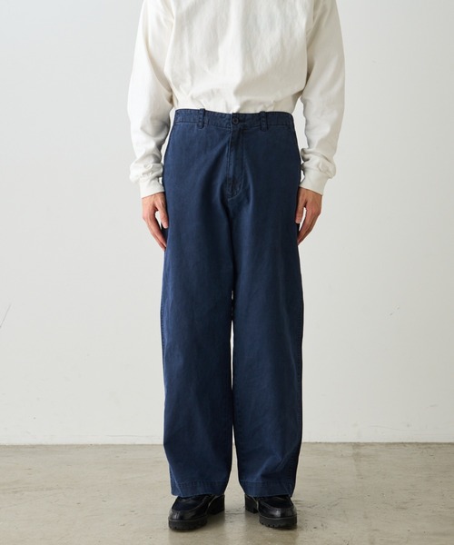 CIAOPANIC TYPY(チャオパニックティピー)の「Re LABEL ガーメントダイチノパンツ(チノパンツ・メンズ・ブラウン/ネイビー/ベージュ・LARGE/MEDIUM/SMALL)」の12枚目の写真