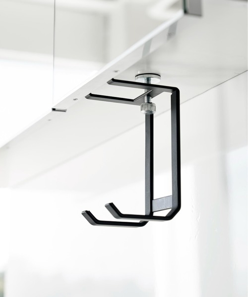 tower（タワー）の「tower（タワー）棚下ドライヤーハンガー（バス/トイレグッズ・レディース・ホワイト/ブラック・ONE SIZE）」の17枚目の写真