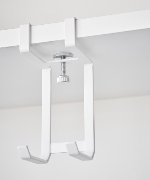 tower（タワー）の「tower（タワー）棚下ドライヤーハンガー（バス/トイレグッズ・レディース・ホワイト/ブラック・ONE SIZE）」の13枚目の写真