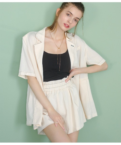 PEACH JOHN(ピーチジョン)の「【洋服見え◎厚手パッドでがっつり盛り】盛れるノンワイヤーブラキャミソール(インナーウェア/肌着・レディース・ブラック/ホワイト/ベージュ・BC65/BC70/BC75/DE65/DE70/DE75)」の10枚目の写真