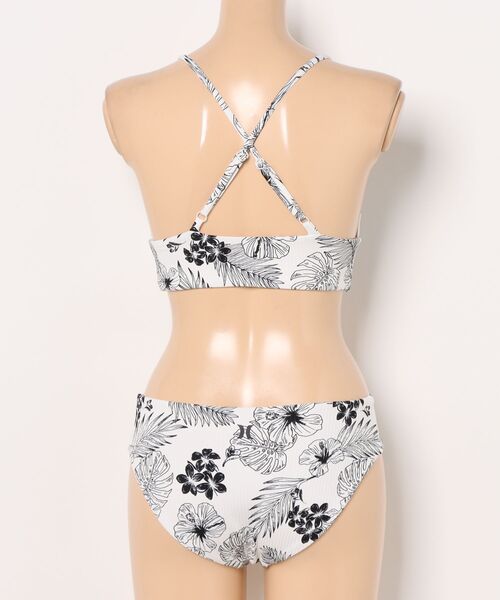 Hurleyハーレー　ビキニ　カーキ　オリーブ セパレート水着 クロスストラップ Hurleyハーレー ビキニ カーキ オリーブ セパレート水着 クロス