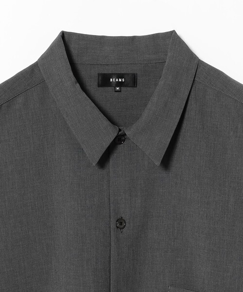BEAMS(ビームス)の「リラックスフィット REFLAX(R) シャツ(シャツ/ブラウス・メンズ・ナチュラル/ライトブルー/ブラック系その他4・S/M/L/XL)」の12枚目の写真