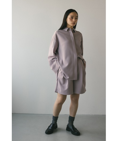 STYLEMIXER(スタイルミキサー)の「ツータックハーフパンツ(その他パンツ・レディース・ライトパープル/ライトブラウン/アイボリー・MEDIUM/SMALL)」の21枚目の写真