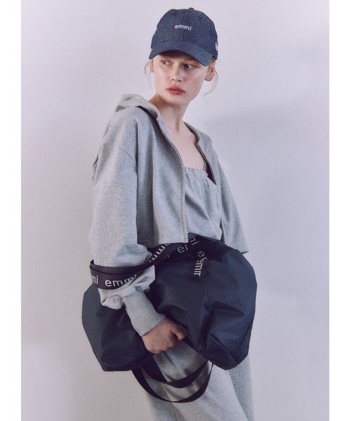 NEW ERA(ニューエラ)の「【10th】【emmi|NEW ERA】9TWENTY emmiロゴキャンバスキャップ(キャップ・レディース・インディゴブルー/イエロー/レッド/ブラック/アイボリー・FREE)」の3枚目の写真