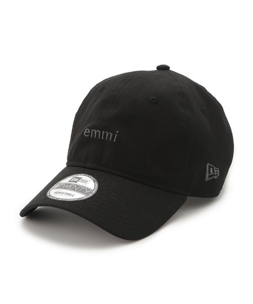 10th】【emmi|NEW ERA】9TWENTY emmiロゴキャンバスキャップ