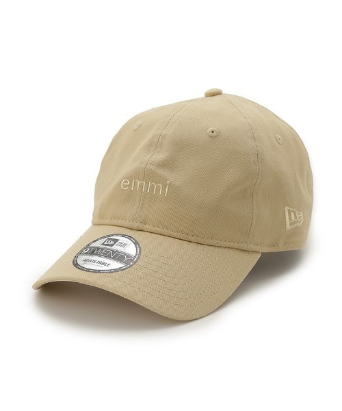 n✩⃛【10th】9TWENTY emmiロゴキャンバスキャップ 10th】【emmi|NEW ERA】9TWENTY emmiロゴキャンバスキャップ