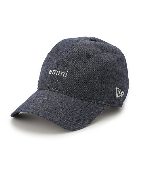 10th】【emmi|NEW ERA】9TWENTY emmiロゴキャンバスキャップ