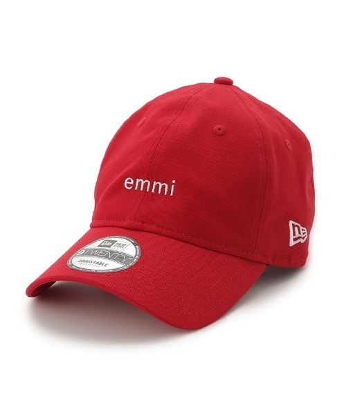 10th】【emmi|NEW ERA】9TWENTY emmiロゴキャンバスキャップ