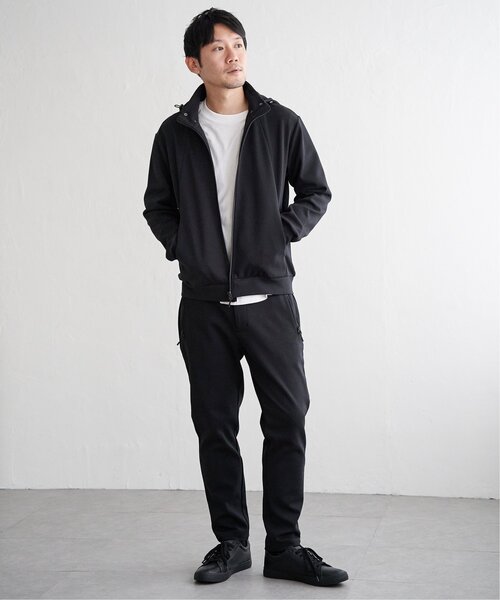 ikka（イッカ）の「【セットアップ対応】テックストレッチ2WAYジップパーカ（パーカー・メンズ・ブラック/スモークグレー・M/L/XL/S）」の21枚目の写真