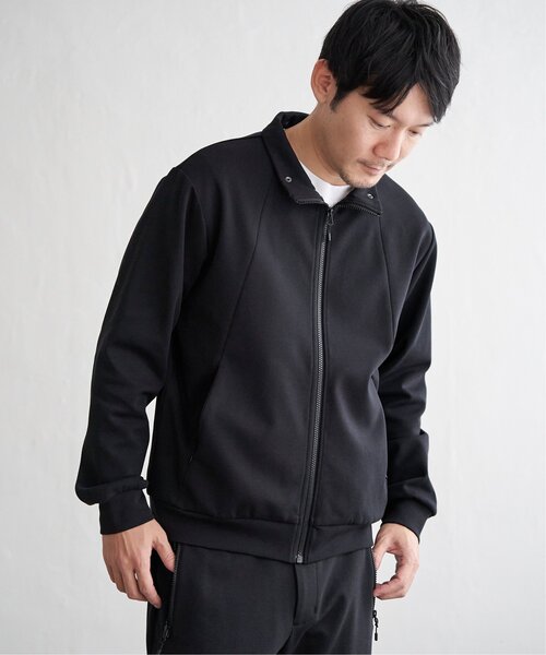 ikka（イッカ）の「【セットアップ対応】テックストレッチ2WAYジップパーカ（パーカー・メンズ・ブラック/スモークグレー・M/L/XL/S）」の16枚目の写真