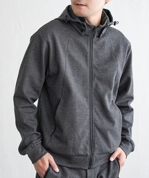 ikka | 【セットアップ対応】テックストレッチ2WAYジップパーカ(パーカー)
