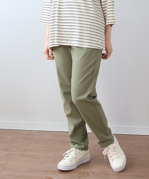 MB mint breeze(エムビーミントブリーズ)の「【L~6L 大きいサイズ】テーパードストレッチパンツ(その他パンツ・レディース・ネイビー/カーキ・LL/3L/4L/5L/L/6L)」の3枚目の写真