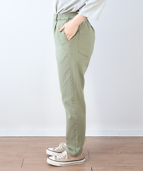 MB mint breeze(エムビーミントブリーズ)の「【L~6L 大きいサイズ】テーパードストレッチパンツ(その他パンツ・レディース・ネイビー/カーキ・LL/3L/4L/5L/L/6L)」の11枚目の写真