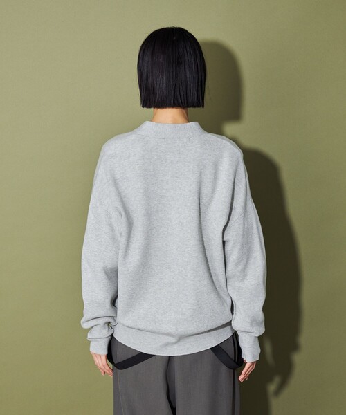 CITEN(シテン)の「<CITEN>エッセンシャルVネックニットカーディガン(カーディガン/ボレロ・レディース・オフホワイト/ダークグレー/ピンク/ベージュ/ライトグレー・FREE)」の19枚目の写真