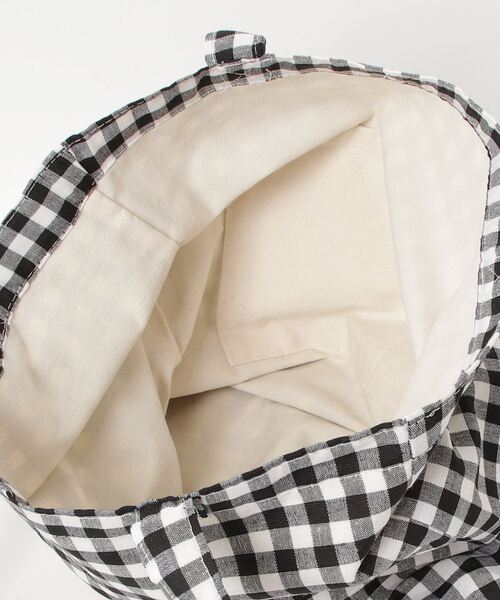 RUBY AND YOU（ルビーアンドユー）の「［select］ギンガムチェックトートバッグ（トートバッグ・レディース・ブラック/ブルー・FREE）」の12枚目の写真