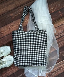 RUBY AND YOU | ［select］ギンガムチェックトートバッグ(トートバッグ)