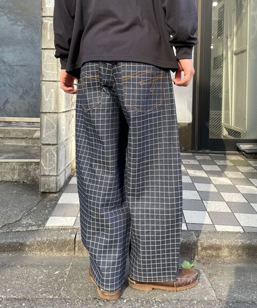 cian denim/シアンデニム】バギーワイドデニム（デニムパンツ 