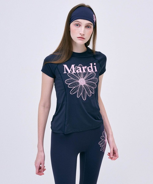 AIRLIFT slim fit top flowermardi（Tシャツ/カットソー