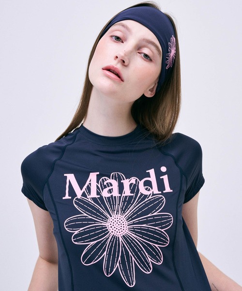 AIRLIFT slim fit top flowermardi（Tシャツ/カットソー