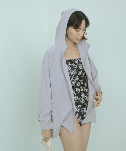 グリーンレーベル オーバーサイズラッシュガード スイムウェア / 水着 green label relaxing（グリーンレーベルリラクシング）の