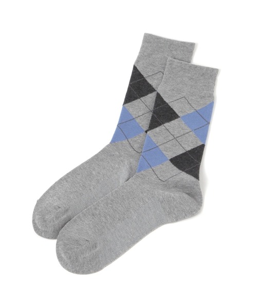 GLOBAL WORK(グローバルワーク)の「らくごこちフィットソックス/ロング/283173(ソックス/靴下・メンズ・ブラック/ホワイト/チャコールグレー/ネイビー系5/ネイビー/グレー系その他/ダークブルー/ブラック系その他/ブラック系/ネイビー系7・FREE)」の7枚目の写真