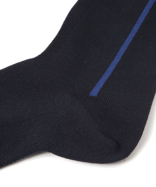 GLOBAL WORK(グローバルワーク)の「らくごこちフィットソックス/ロング/283173(ソックス/靴下・メンズ・ブラック/ホワイト/チャコールグレー/ネイビー系5/ネイビー/グレー系その他/ダークブルー/ブラック系その他/ブラック系/ネイビー系7・FREE)」の12枚目の写真