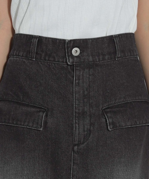 HARE（ハレ）の「2WAYカコウデニムスカート(HARE)（デニムスカート・レディース・ブラック系その他/ブラック・FREE）」の14枚目の写真