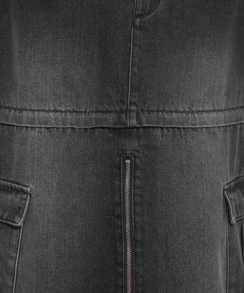HARE（ハレ）の「2WAYカコウデニムスカート(HARE)（デニムスカート・レディース・ブラック系その他/ブラック・FREE）」の11枚目の写真