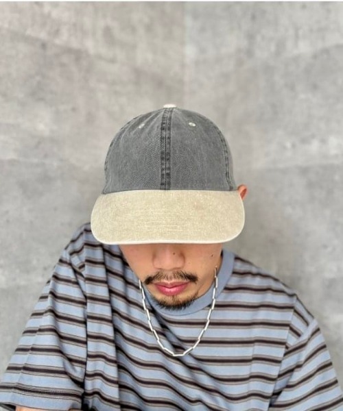 B:MING by BEAMS(ビーミングバイビームス)の「2トーン キャップ(キャップ・メンズ・オリーブ/ブラック系その他4・ONE SIZE)」の7枚目の写真