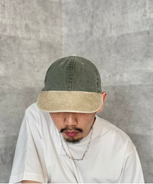 B:MING by BEAMS(ビーミングバイビームス)の「2トーン キャップ(キャップ・メンズ・オリーブ/ブラック系その他4・ONE SIZE)」の8枚目の写真