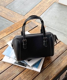 CLEAR BASIC | 2wayミニボストンバッグ［オフィスカジュアル 大人 綺麗め］≪SS新作≫(ボストンバッグ)