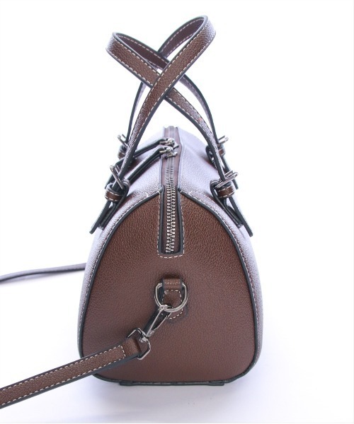 CLEAR BASIC（クリアベーシック）の「2wayミニボストンバッグ［オフィスカジュアル 大人 綺麗め 通勤 フェイクレザー］≪SS新作≫（ボストンバッグ・レディース・ベージュ/ブラック/ブラウン・F）」の12枚目の写真